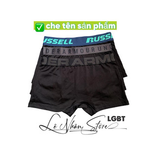 Combo 3 quần boxer, quần sịp đùi cho tomboy, trans, quần sịp đùi nữ cotton 100%