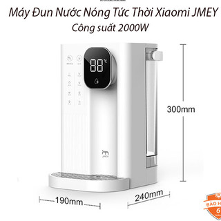 Máy làm nước nóng xiaomi jmey t2 bình thủy đun nước nóng để bàn làm nóng tức thì điều chỉnh nhiệt độ thông minh