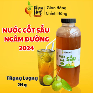 Nước cốt sấu ngâm đường chua ngọt Phan Huệ hộp 2kg đặc sản Hà Nội