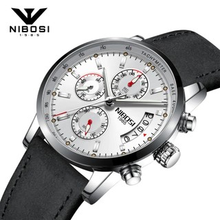 Đồng Hồ Nam NIBOSI 2327 Chạy Full 6 Kim, Chống Nước 3ATM, Thiết Kế Thể Thao, Cuốn Hút, Đầy Mạnh Mẽ