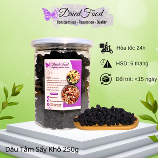 Dâu tằm sấy khô nguyên quả 250g dried food