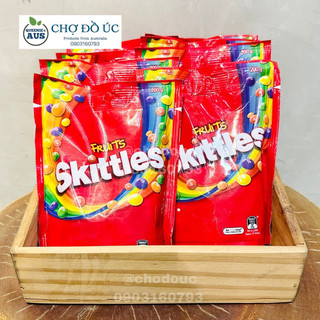 Kẹo trái cây SKITTLES Fun size túi 200g - nhập Úc