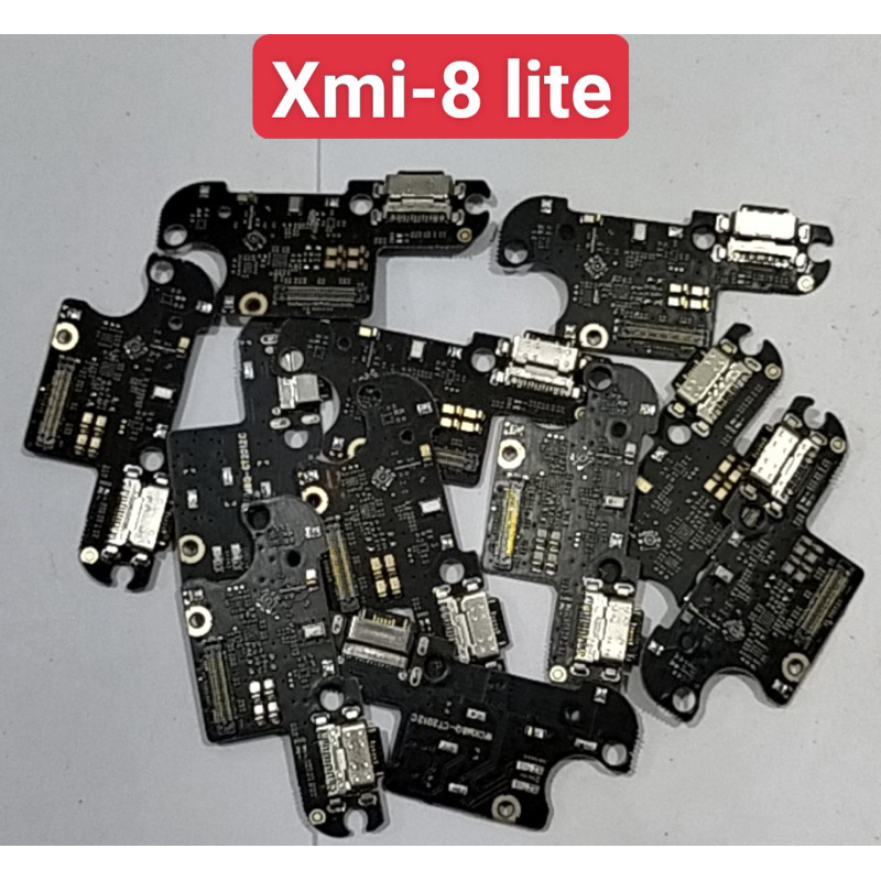 Cụm sạc xiaomi 8lite /Cụm bo mạch sạc mi 8 lite / Đuôi sạc xiaomi mi 8 lite zin mới