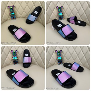 Dép quai ngang lv hồng quai dán vải chắc chắn phong cách boy phố, Hot hit 2023