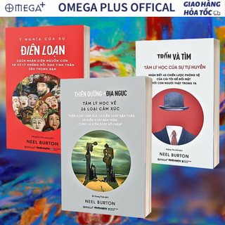 Lẻ/Combo Sách: Thiên Đường Và Địa Ngục + Trốn Và Tìm + Ý Nghĩa Của Sự Điên Loạn (Omega Plus)