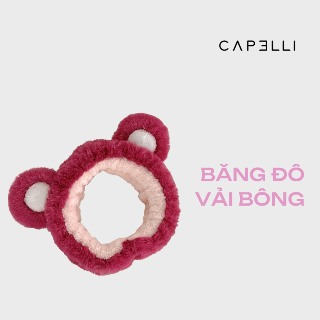 Băng Đô Vải Bông CAPELLI
