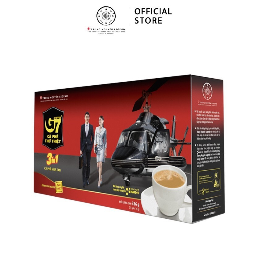 Cà Phê G7 3in1 Hộp 21 gói 16g