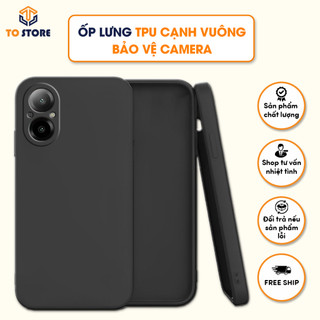 Ốp lưng Realme C67 TPU viền cạnh vuông bảo vệ camera | Vỏ điện thoại tpu