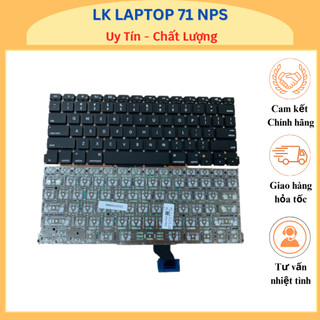 Bàn phím laptop macbook pro retina 13’’ a1502 2013 2014 2015 hàng new bảo hành lỗi 1 đổi 1 toàn quốc