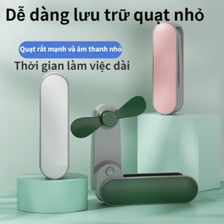  Quạt cầm tay mini USB cầm tay 1 pin dùng 2 đến 3 ngày thích hợp cho sinh viên văn phòng ngoài trời 