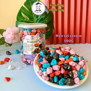 500gr kẹo socola sỏi bò đội nón