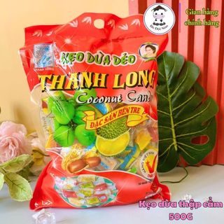 Kẹo Dừa Thanh Long Thập Cẩm- Đặc sản Bến Tre(500gr)