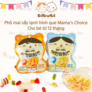 Phô mai sấy lạnh hình que cho bé từ 12 tháng 20g - Bituti Shop