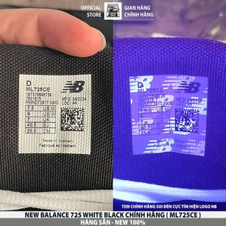[ HÀNG CHÍNH HÃNG CÓ SẴN ] Giày NEW BALANCE 725 WHITE BLACK GREY ( ML725CE ) - AUTHENTIC 100%