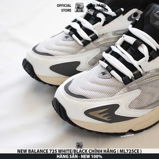 [ HÀNG CHÍNH HÃNG CÓ SẴN ] Giày NEW BALANCE 725 WHITE BLACK GREY ( ML725CE ) - AUTHENTIC 100%