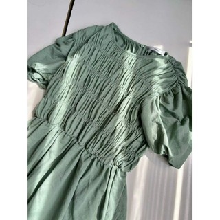 [virusplussize]Đầm midi mng mocking bigsize
