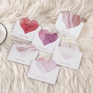 Thiệp gấp trái tim (3 chiếc)