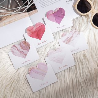 Thiệp gấp trái tim (3 chiếc)