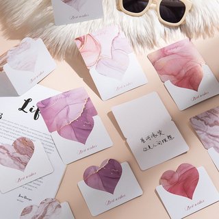 Thiệp gấp trái tim (3 chiếc)