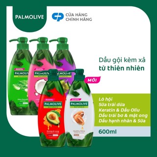 Dầu gội Palmolive kèm xả 2 trong 1 chiết xuất thiên nhiên 600ml