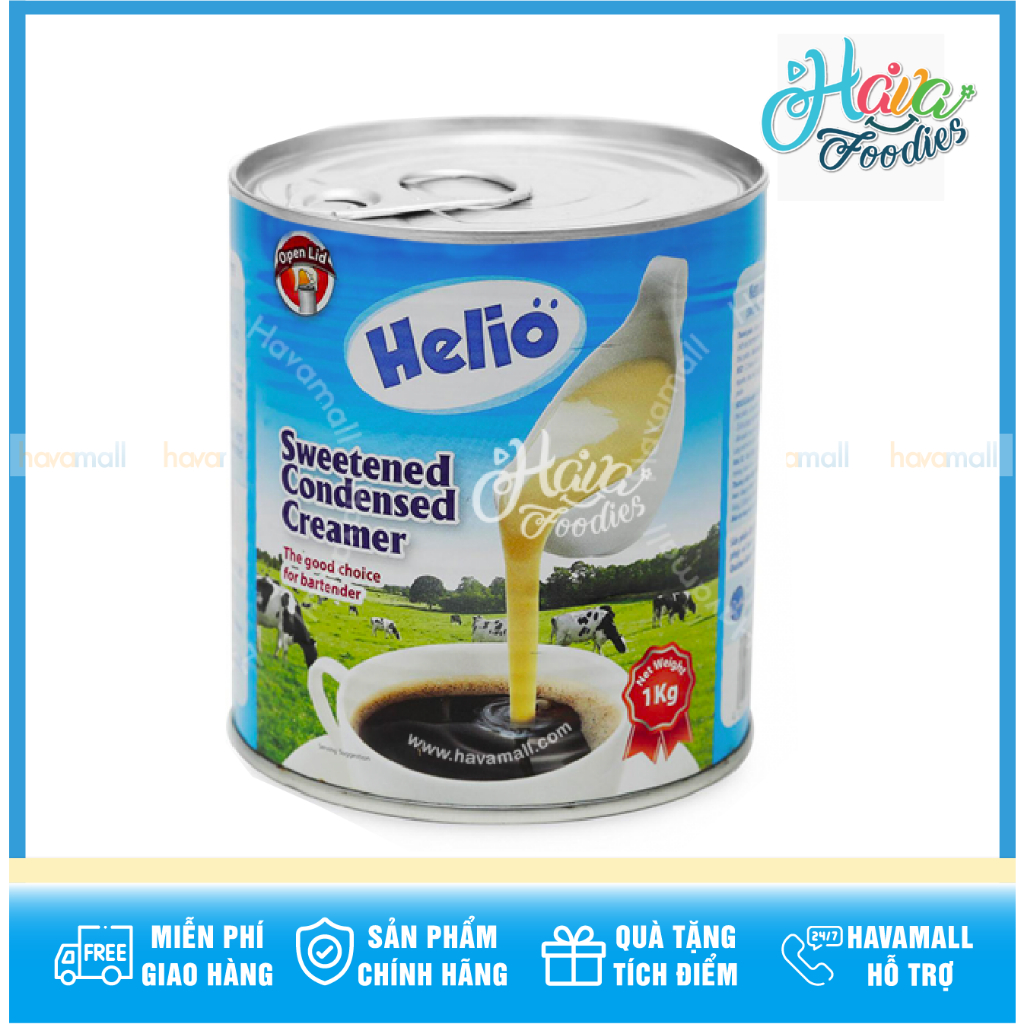 Sữa Đặc Helio Nắp Giật 1kg