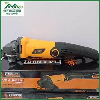 Máy cắt cầm tay freeman fr-ag950lh công tắc bóp,lưỡi cắt 100mm,công suất 950w,máy mài góc