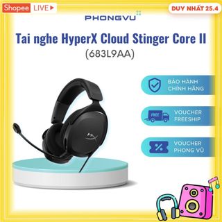 Tai nghe hyperx cloud stinger core ii - bảo hành 24 tháng