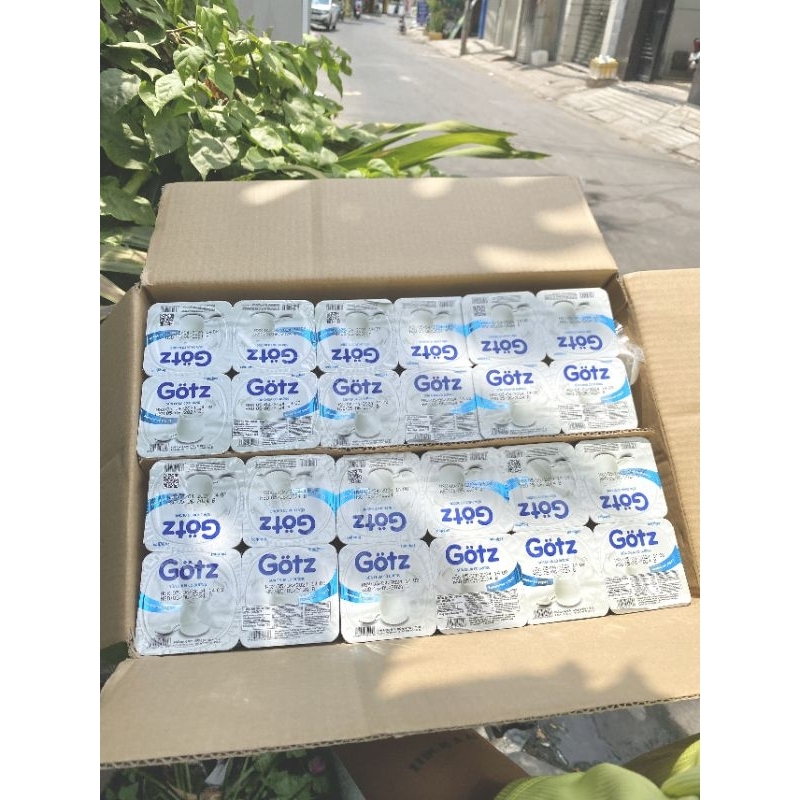 (HỎA TỐC) THÙNG 48 HỘP SCA GOTZ CÓ ĐƯỜNG HỘP 75GR(THÙNG 48 HỘP)_ BÉ 1 TUỔI DÙNG ĐƯỢC