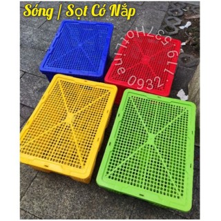 🌱🚀 Sóng Nhựa Hở- Rổ Nhựa Chữ Nhật Có Nắp – Khay Nhựa Có Nắp Đậy- Đựng Đồ, Trái Cây, Bền Đẹp, Tiện Dụng 🚀🌱