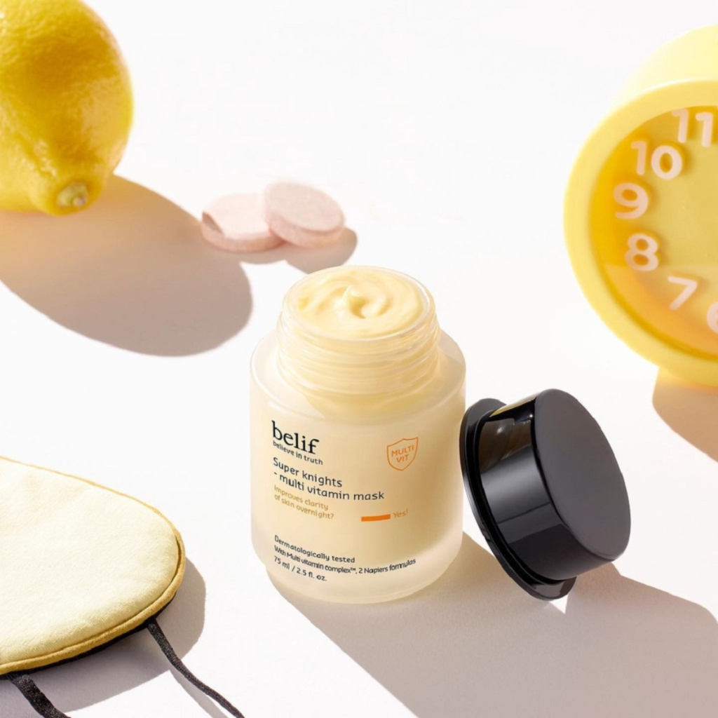 [Tuýp & Fullsize] Mặt nạ ngủ dưỡng ẩm, phục hồi da chuyên sâu BELIF Multi Vitamin Mask