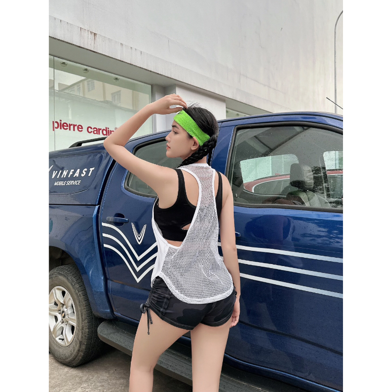Áo tank nữ thể thao VN lưới lưng - Sản phẩm thiết kế | BigBuy360 - bigbuy360.vn