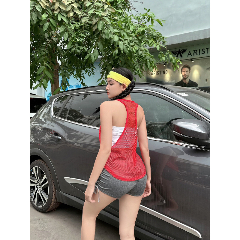 Áo tank nữ thể thao VN lưới lưng - Sản phẩm thiết kế | BigBuy360 - bigbuy360.vn