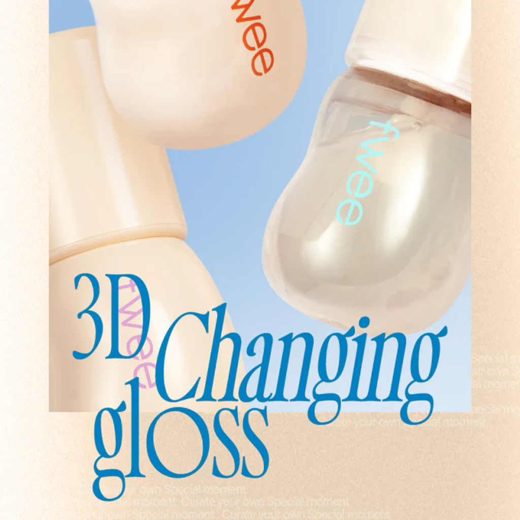 xả - t1/2027  Son bóng giữ màu Fwee 3D Changing Gloss