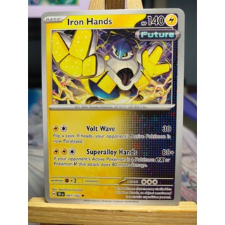 Thẻ pokemon iron hands - 061/162 - uncommon