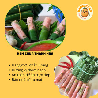 Nem chua Thanh Hóa, nem đặc sản vị chua chua cay cay cực hấp dẫn