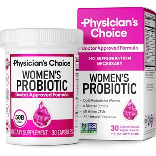 Hũ 30 viên bổ sung 50 tỉ lợi khuẩn - dành cho nữ physician's choice probiotics for women - cân bằng ph, tiêu hóa