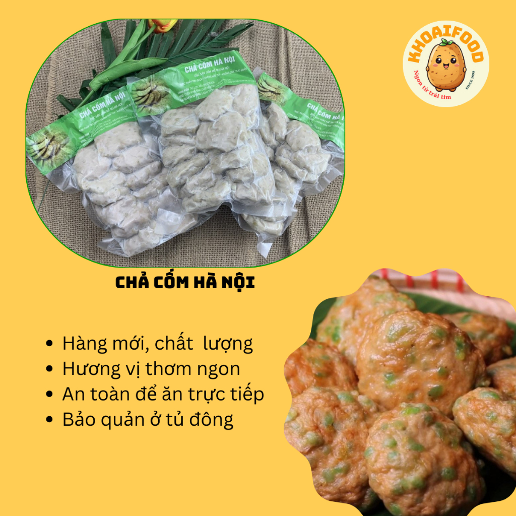Chả cốm Hà Nội (500gr)