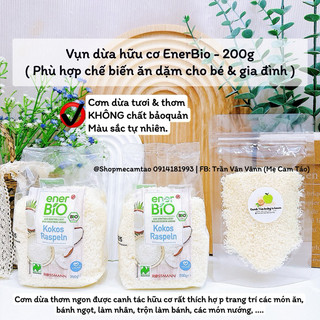 Vụn dừa hữu cơ enerbio - 200g