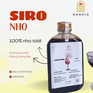 Siro Nho Ninh Thuận organic, đặc sản Ninh Thuận