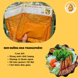  Nem nướng Nha Trang dạng phên   túi 500gr   
