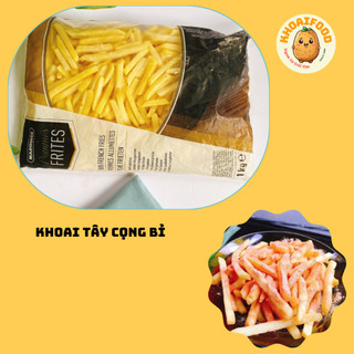 Khoai tây chiên cọng nhập khẩu Bỉ cọng 7mm ngon, giòn, vị thơm bùi.
