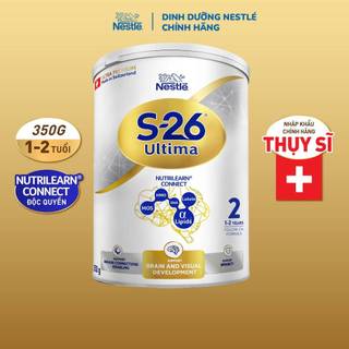 Sữa Bột Nestlé S-26 ULTIMA 2 ( S26 ) 350G từ Thụy Sỹ với hợp chất NUTRILEARN® CONNECT chứa Sphingomyelin và DHA