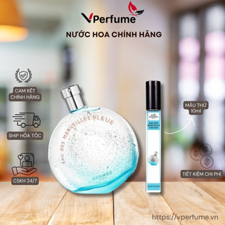 Nước hoa nữ eau des merveilles bleue edt - mẫu thử 10ml