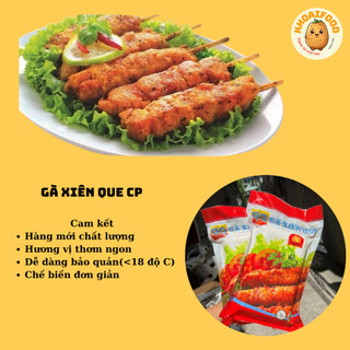 Thịt gà xiên que hiệu CP chiên, nướng cực ngon, tiện lợi