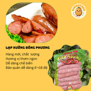 Lạp xưởng Đông Phương, lạp xưởng tươi chiên rán, thả lẩu đều ngon