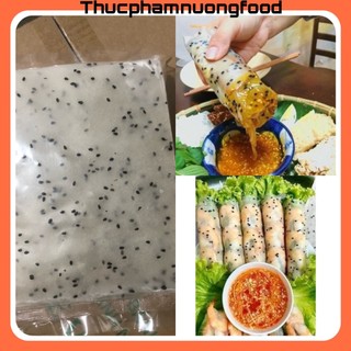 Bánh Tráng nhúng Mè Den đặc sản miền trung