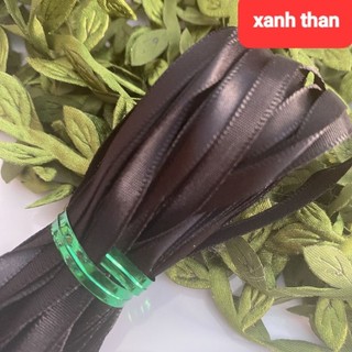 Ruy băng lụa 1 mặt  ,size 5MM và 7MM.(dây 10 mét )