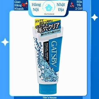 Sữa rửa mặt nam Gatsby Nhật Bản dưỡng sạch sâu và kiềm dầu 130g