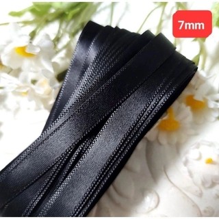 Ruy băng lụa 1 mặt  ,size 5MM và 7MM.(dây 10 mét )