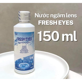 Nước Ngâm Lens Fresh Eyes chính hãng 150ml-Lan Lens